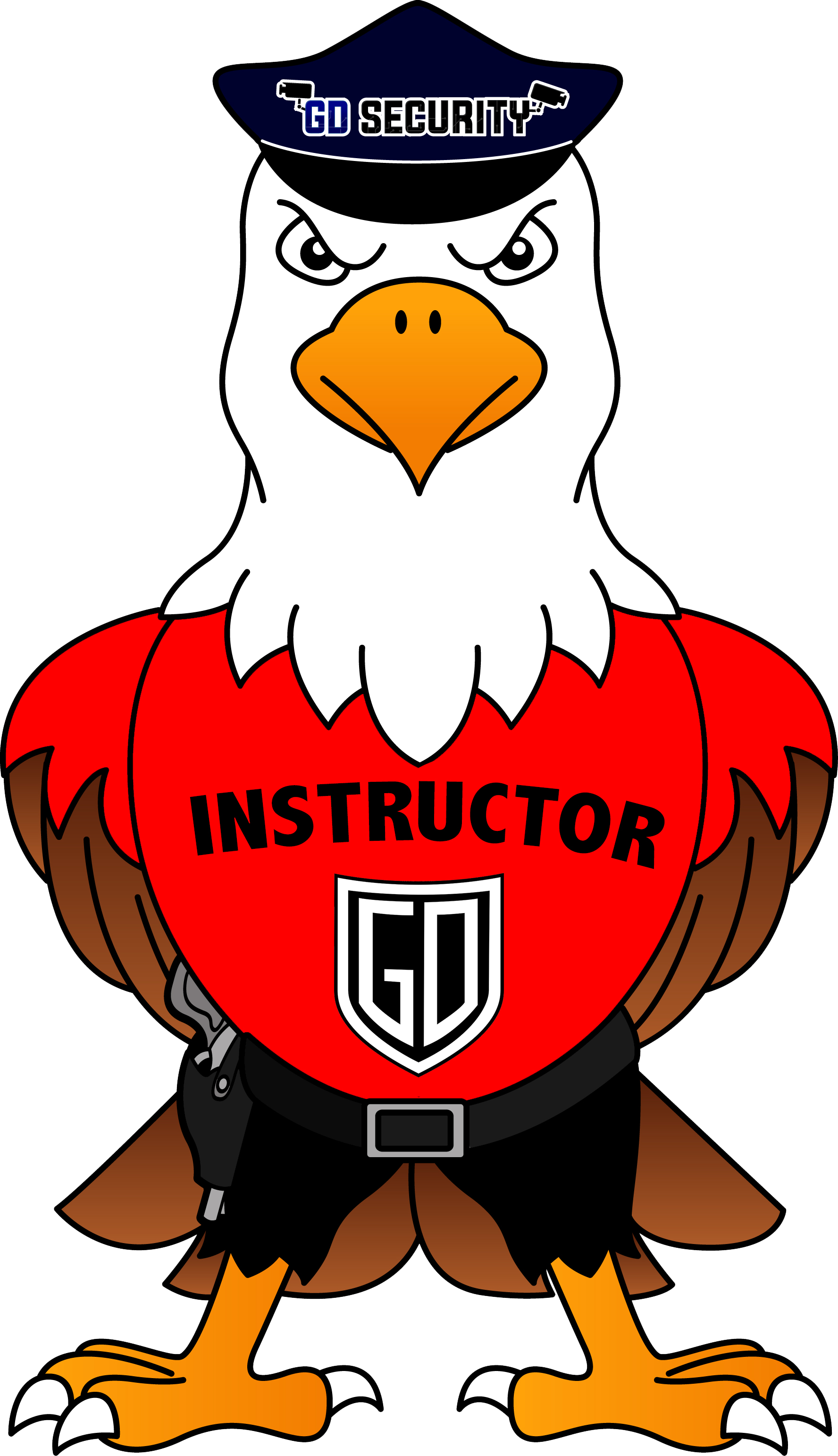 EAGLE WITH HOLSTER INSTRUCTOR